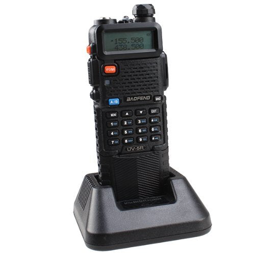 Baofeng UV-5R Dual Band UHF/VHF Radio Transceiver W/Upgrade Version 3800mah Battery Built-in VOX Function